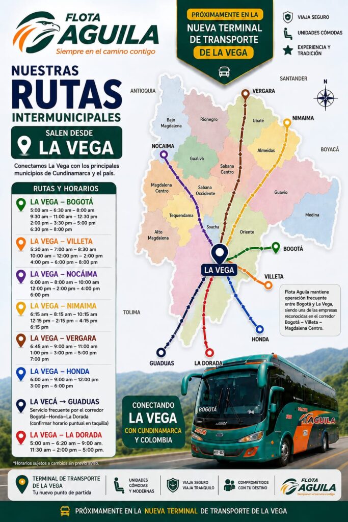 Rutas flota aguila
